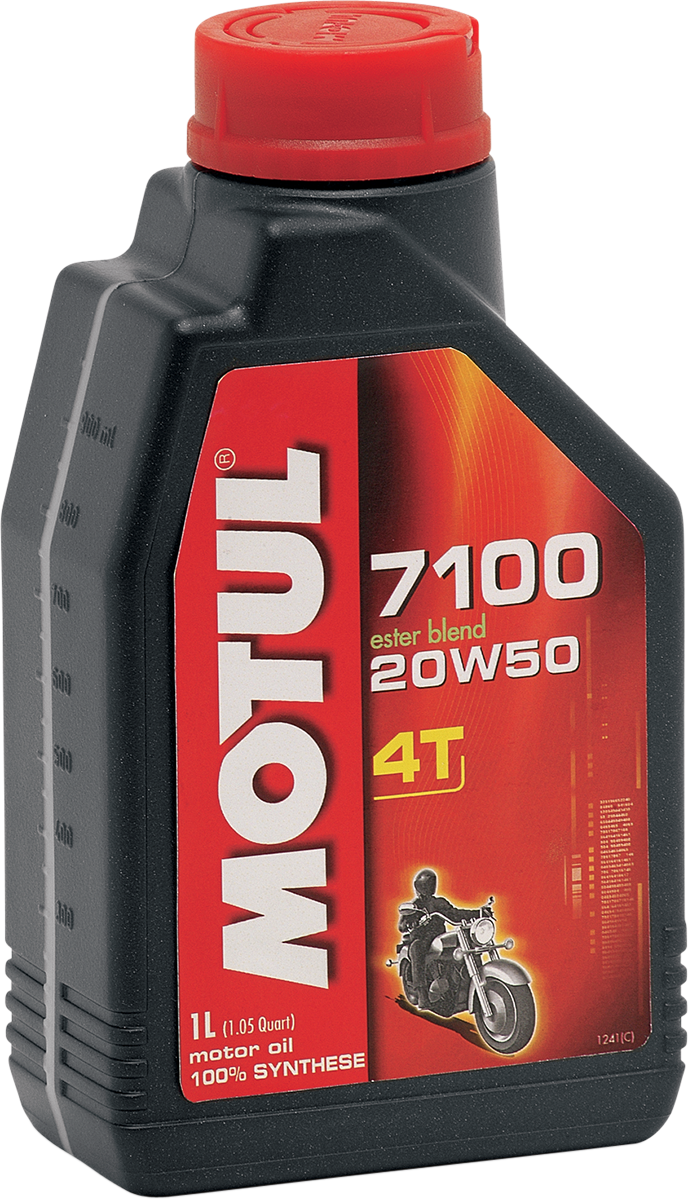 MOTUL 7100 4T Synthetic Oil - 20W-50 - 1L