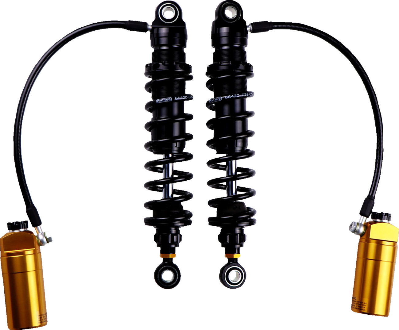 OHLINS Shock Absorber - 13" - Fully Adjustable - Blackline HD 779 1990-2024 Touring