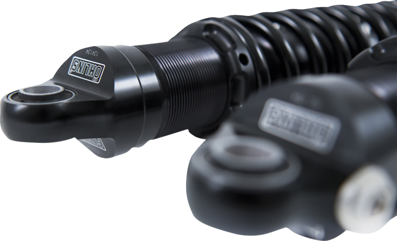 OHLINS Twin Shocks - 13" - Rebound Adjustable - Blackline HD 772 - 1990-2024 Touring