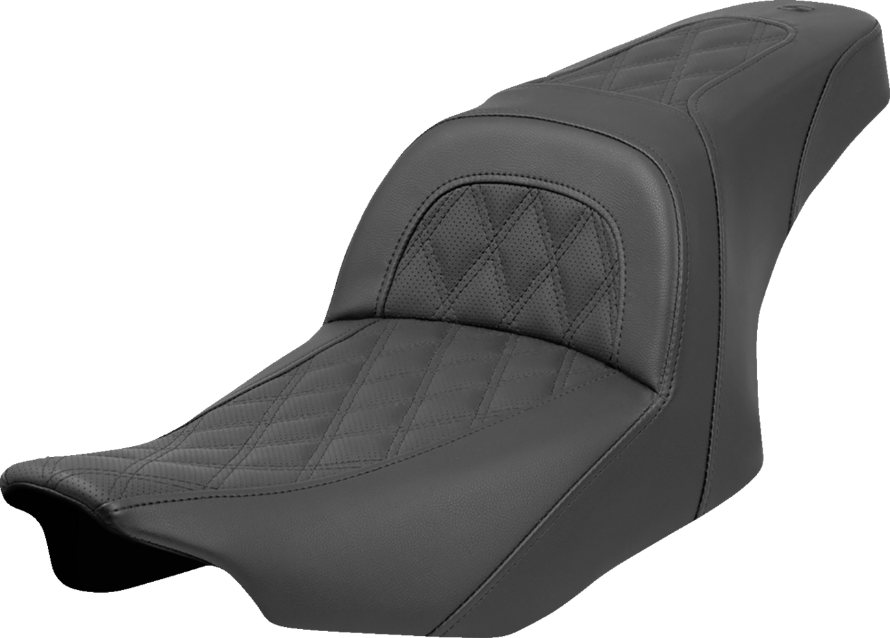 SADDLEMEN Slim Seat - Lattice Stitch - Touring '23.5-'25