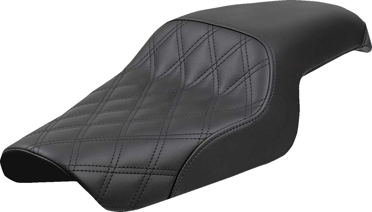 SADDLEMEN Profiler™ Seat - XL - Lattice Stitch - Black - Sportster S '21-'25