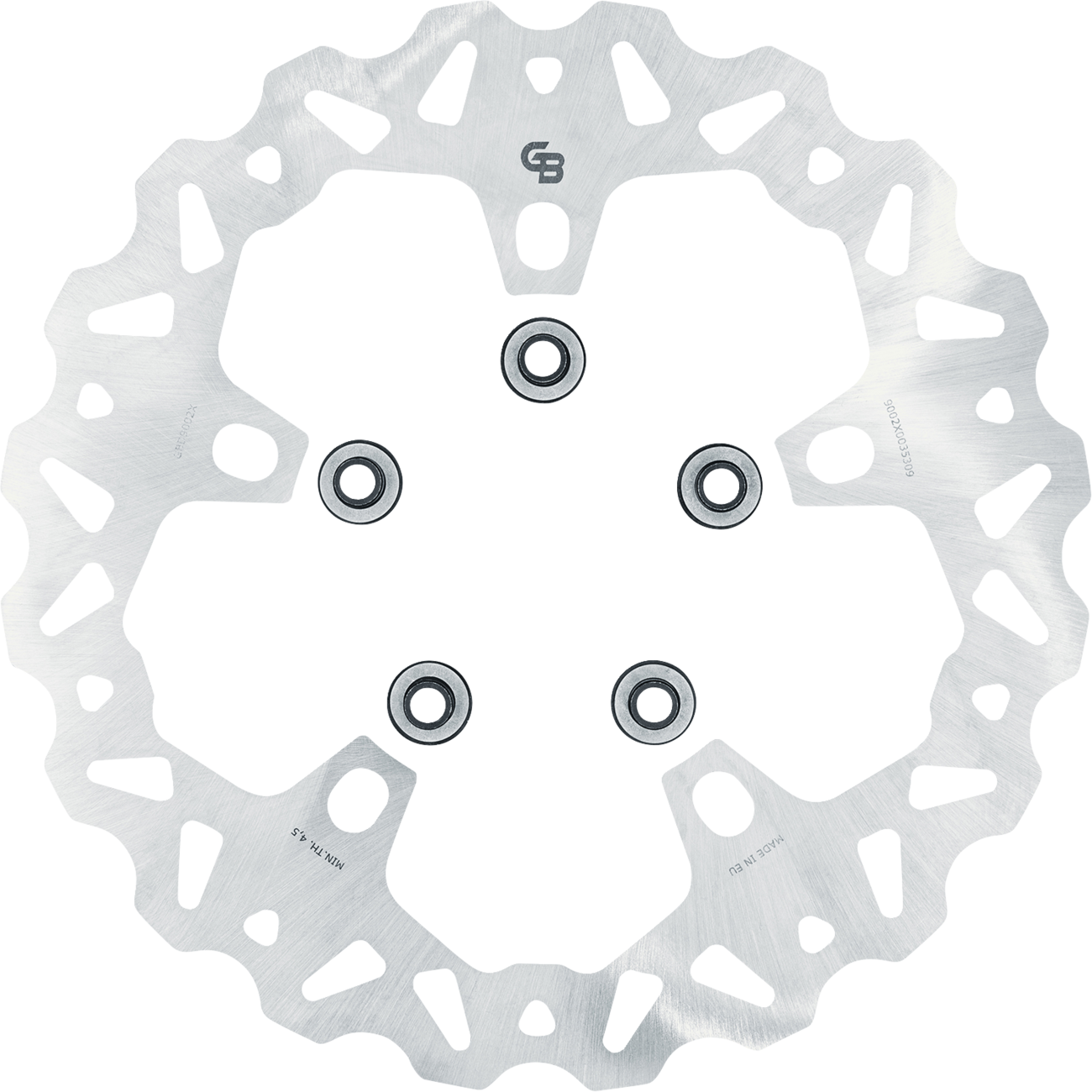 GBRAKES Wave® Two Piece (Floating) Brake Rotor - Front