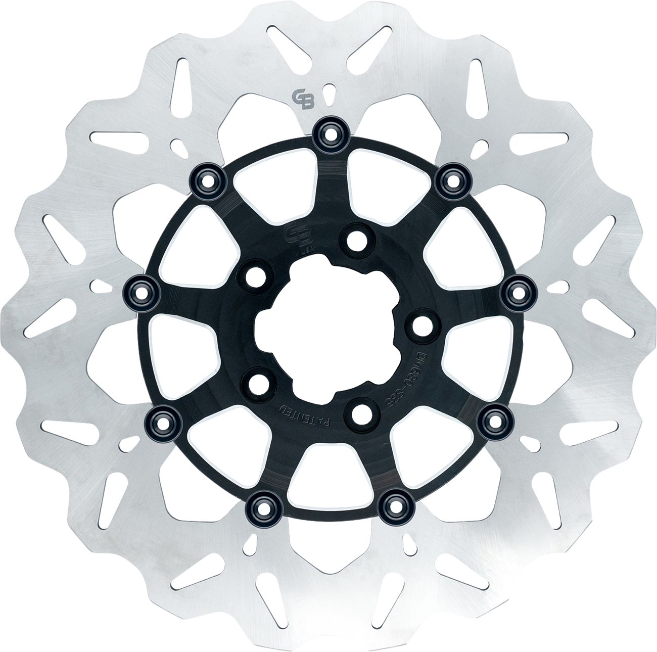 GBRAKES Wave® Two Piece (Floating) Brake Rotor - Rear - CC