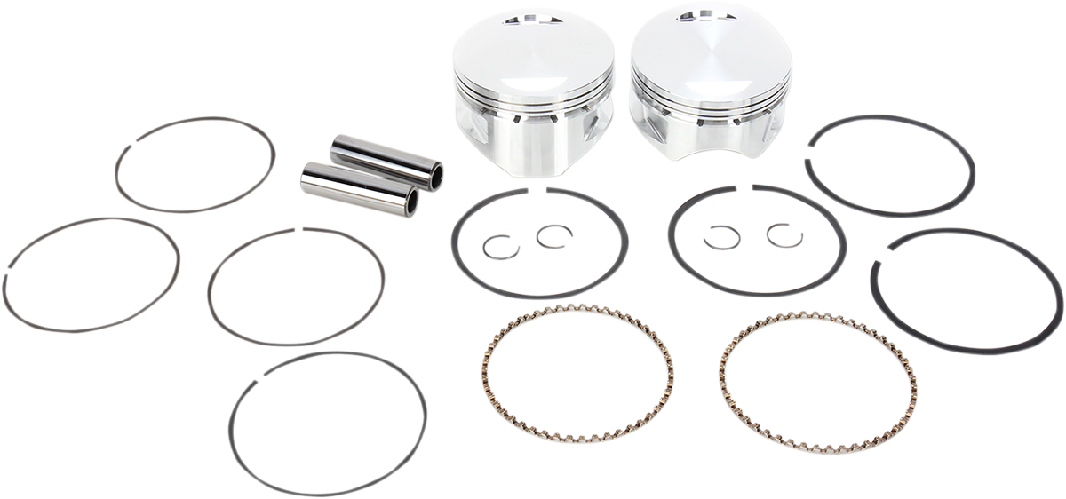 S&S CYCLE Piston Kit - for 113" Super Sidewinder - 4.0" - Standard