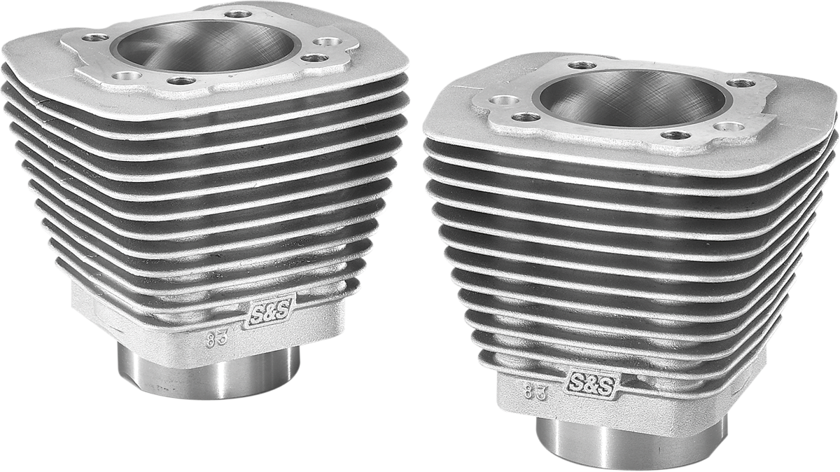 S&S CYCLE Cylinder - Evolution Big Twin - Natural Finish