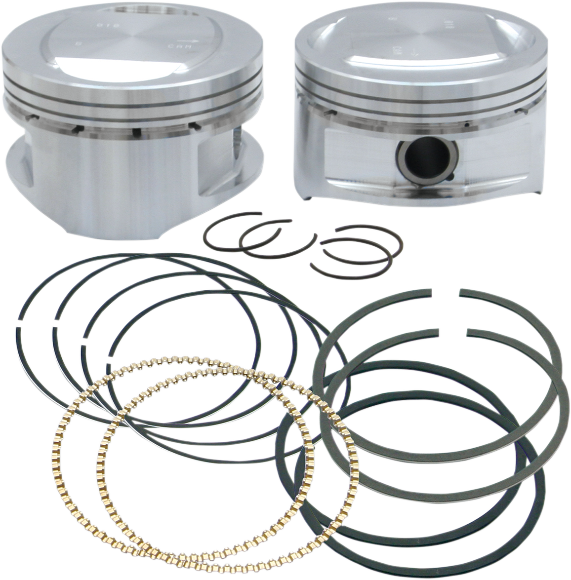 S&S CYCLE Piston Kit - for 95" Big Bore Kit - 3.875" - +.010