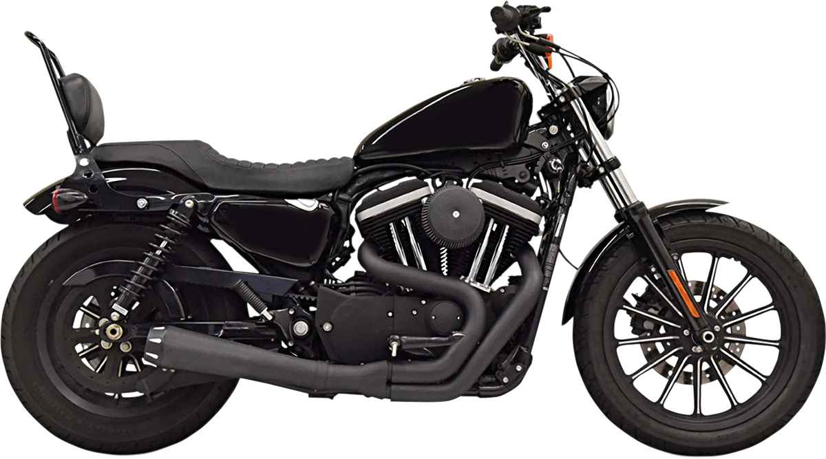 BASSANI XHAUST Road Rage Exhaust - Black - '04-'20 SPORTSTER MODELS