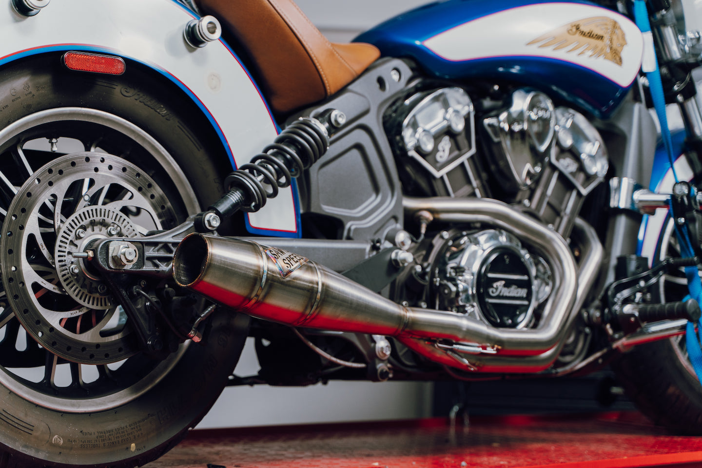 Indian Scout Mid-Length Exhaust