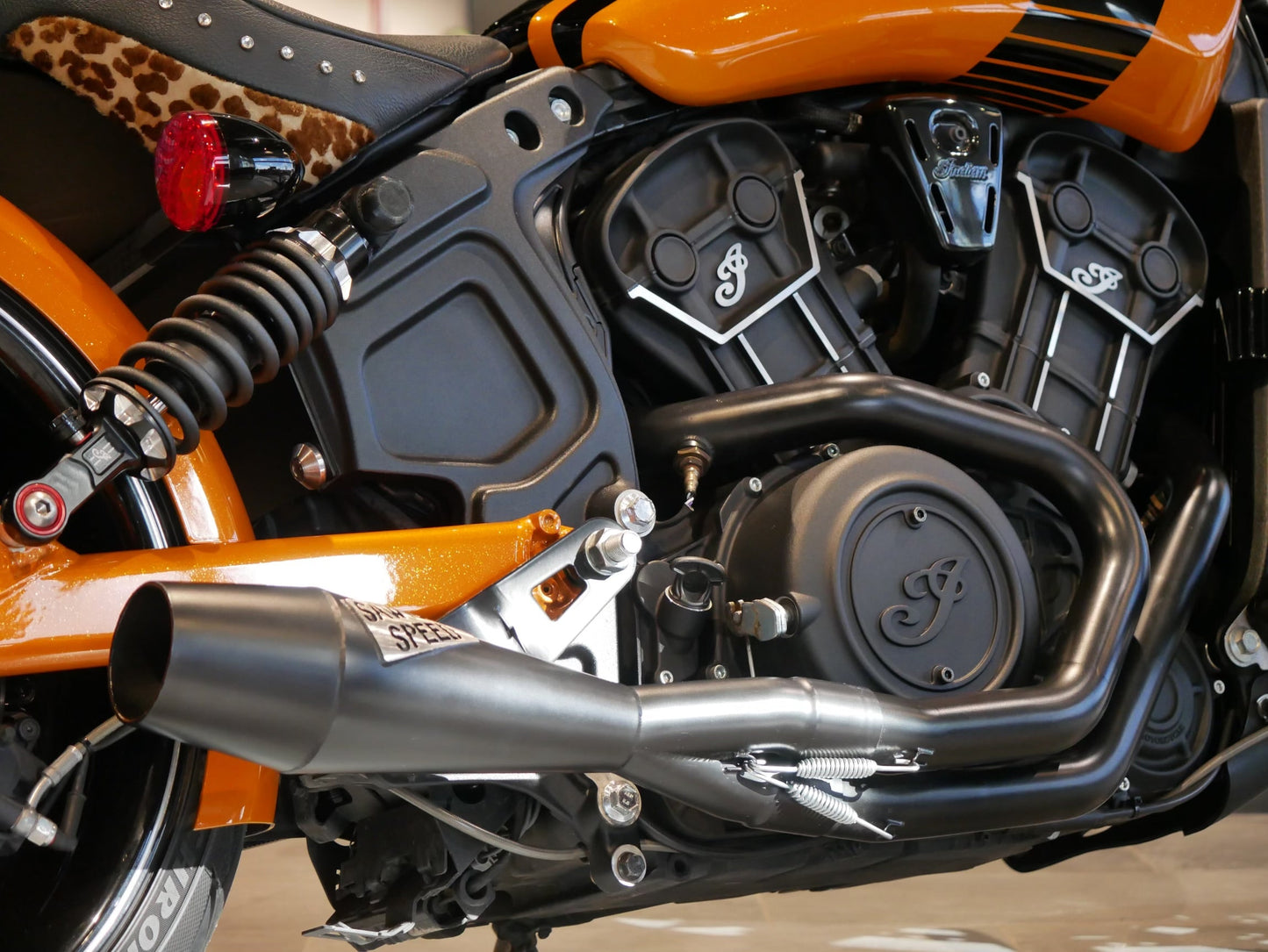 Indian Scout Shorty Exhaust