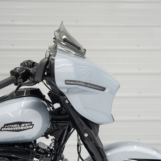KLOCK WERKS Flare* Windshield - 8" - Tint - 2024 Street Glide