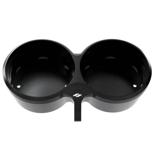 KRAUS MOTO S2 Twin Gauge Bucket - Black Anodized - Lowrider '16-'21