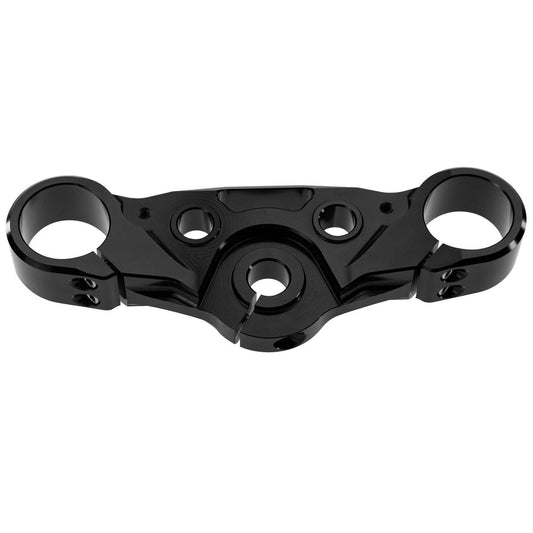 KRAUS MOTO Bully Top Triple Tree Clamp - Black Anodized - FXLRS / FXLRST '18-'25