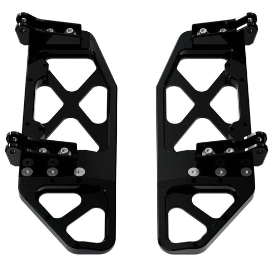 KRAUS MOTO Max Lean Floorboards - Black - Touring '06-'23