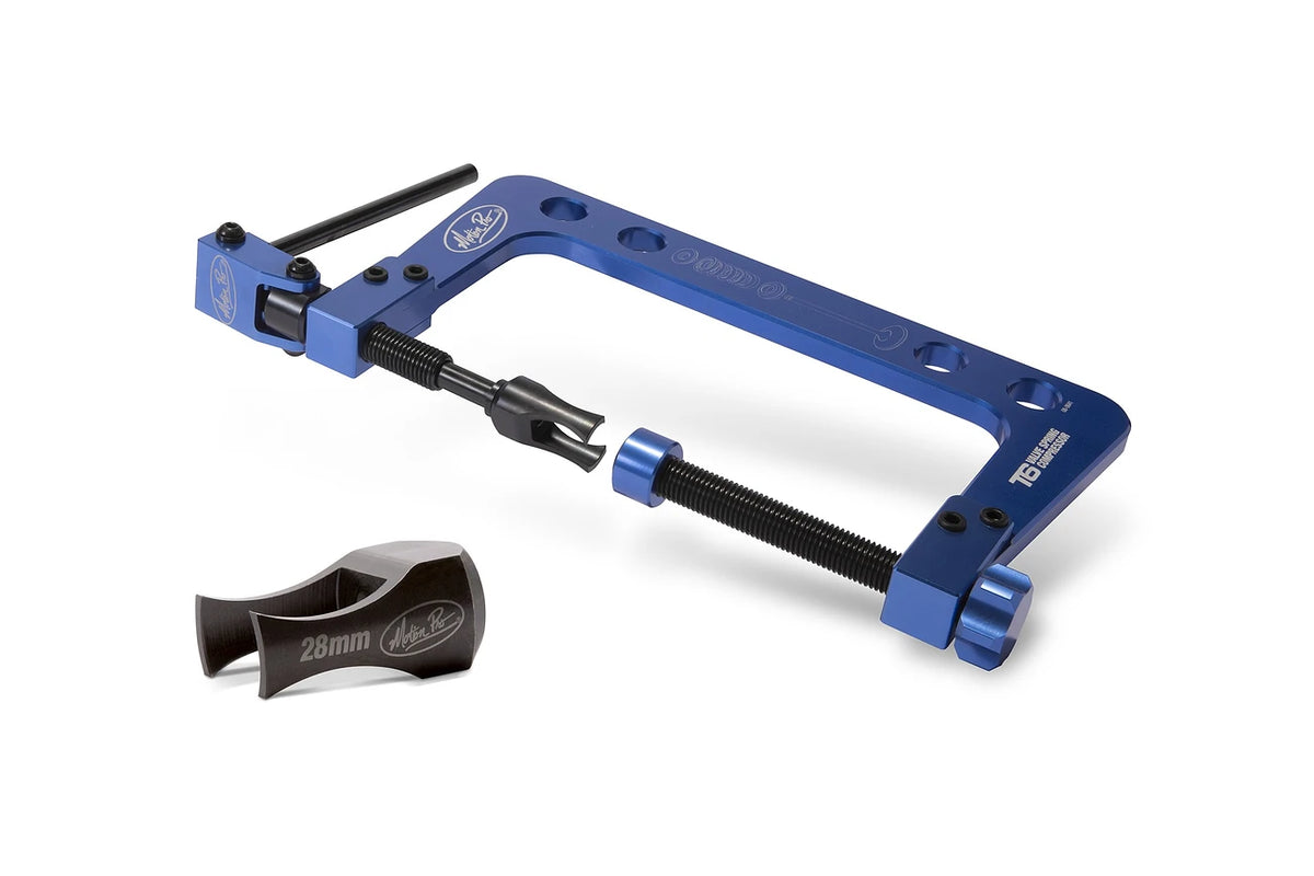 MOTION PRO T6 Valve Spring Compressor (24 mm / 28 mm adaptors)
