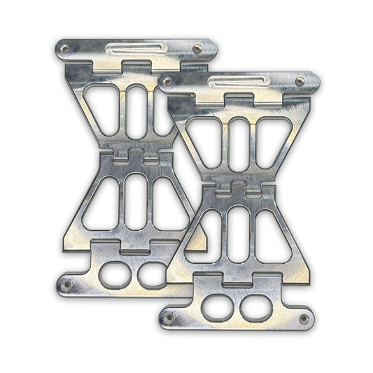 SPEED BY DESIGN No Drama Billet Lid Stoppers - Raw - Touring '14-'25