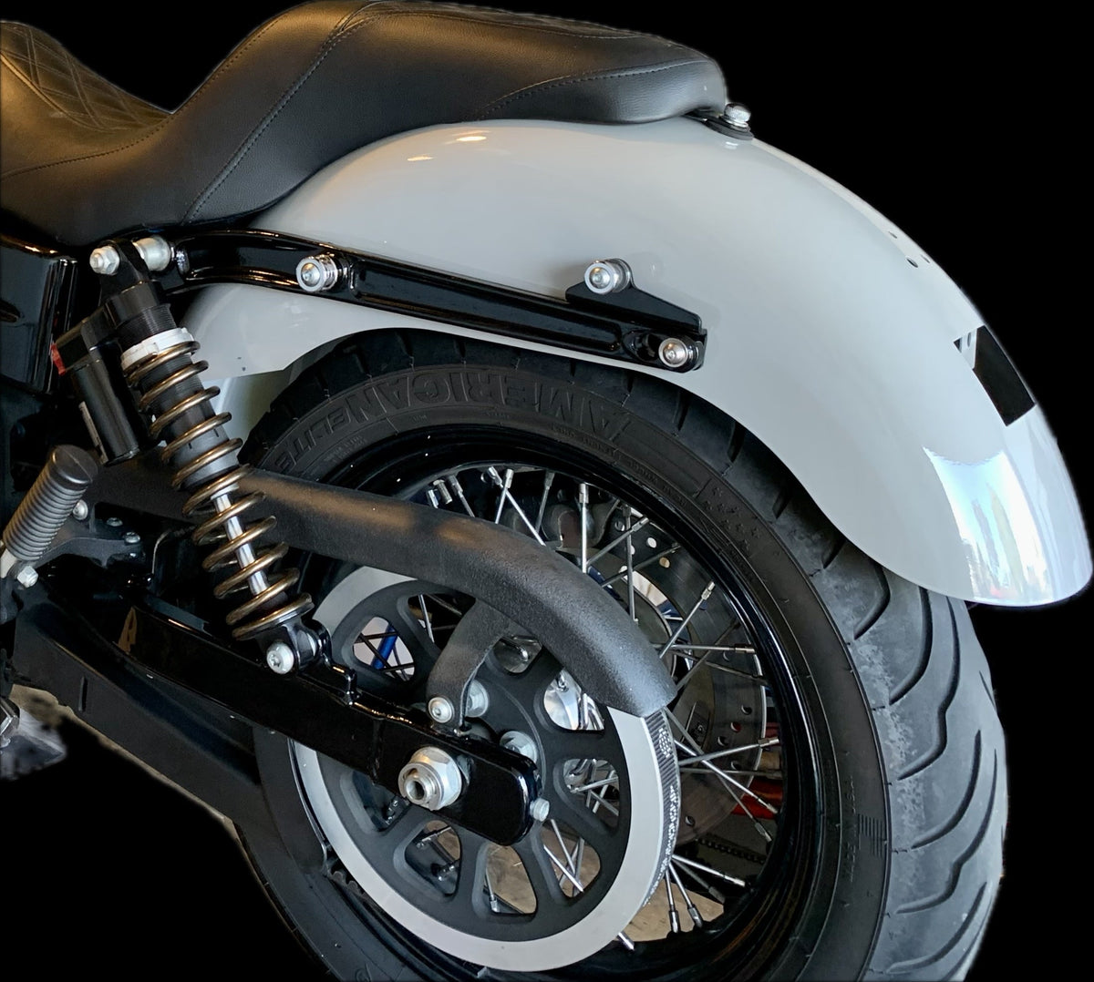 RWD Full Length Rear Fender for Harley Davidson Dyna (06-17)