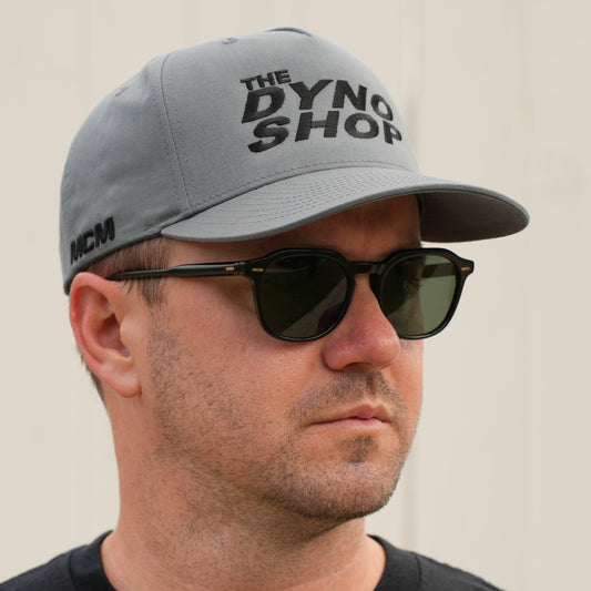 Mickey Cohen Motorsports The Dyno Shop Snap Back Hat Gray
