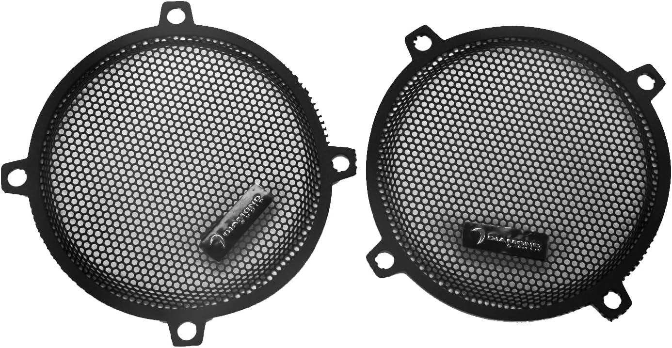 DIAMOND AUDIO Motorsport Harley Davidson street glide speaker grills 1998-2013 (pair)