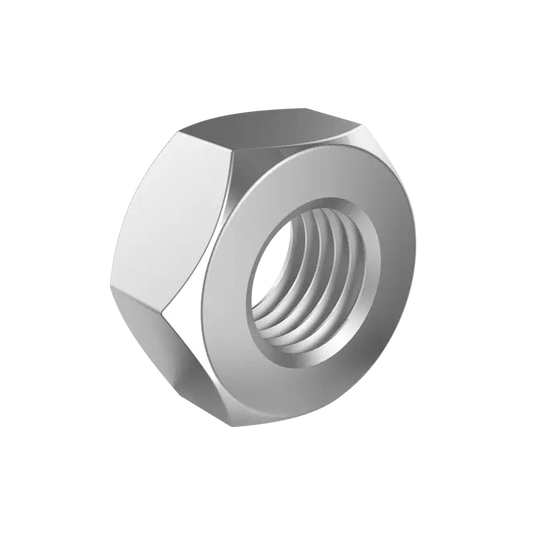18-8 Stainless Steel Hex Nuts - Coarse Thread