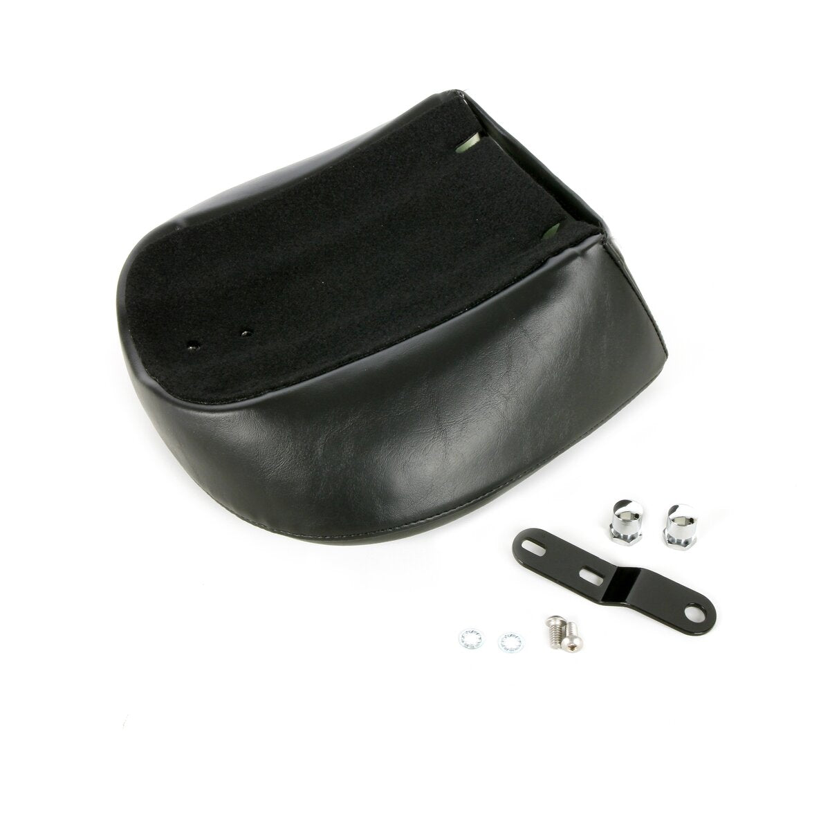 LE PERA Aviator Pillion Pad - Wide - Smooth - Black - Touring '08-'23