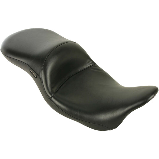 LE PERA Maverick Seat - without Backrest - Smooth - Black - Touring '08-'23