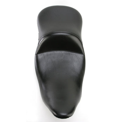 LE PERA Maverick Daddy Long Legs Seat - Black - Smooth - Touring '08-'23
