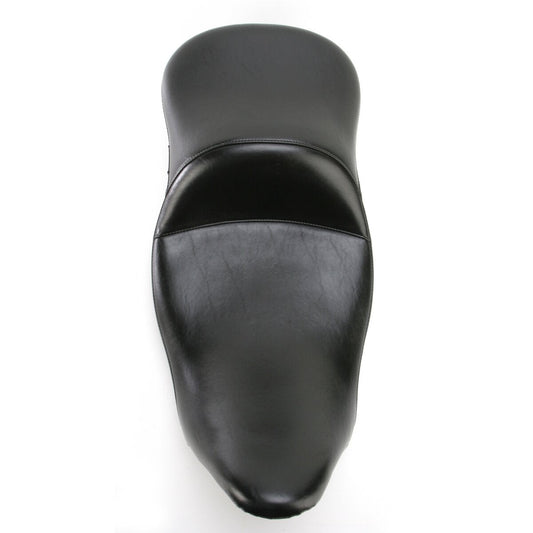 LE PERA Maverick Daddy Long Legs Seat - Black - Smooth - Touring '08-'23