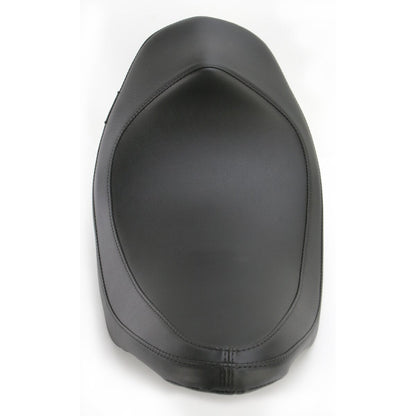 LE PERA Villain Solo Seat - Smooth - Black - Touring '08-'23