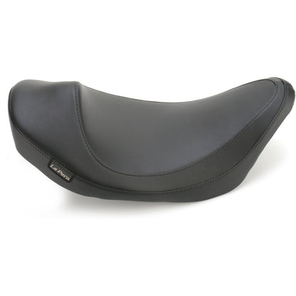 LE PERA Villain Solo Seat - Smooth - Black - Touring '08-'23
