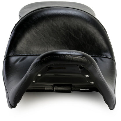 LE PERA Maverick Seat - Up-Front - Without Backrest - Smooth - Black - Touring '08-'23