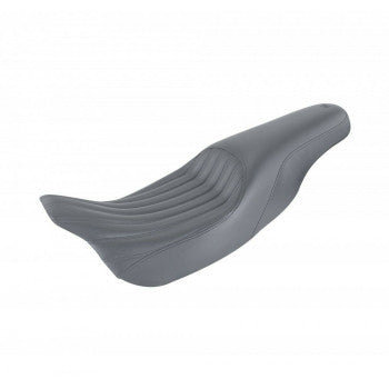 SADDLEMEN Knuckle 2-Up Seat - Black - Ribbed - Touring '08-'24