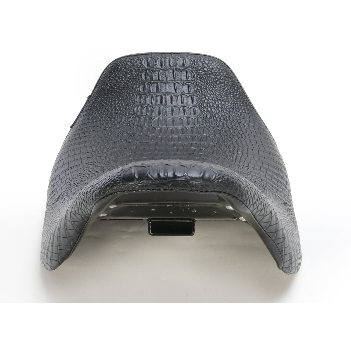 LE PERA Bare Bones Solo Seat - Croc - Black - Touring '08-'23