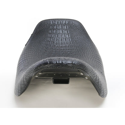 LE PERA Bare Bones Solo Seat - Croc - Black - Touring '08-'23