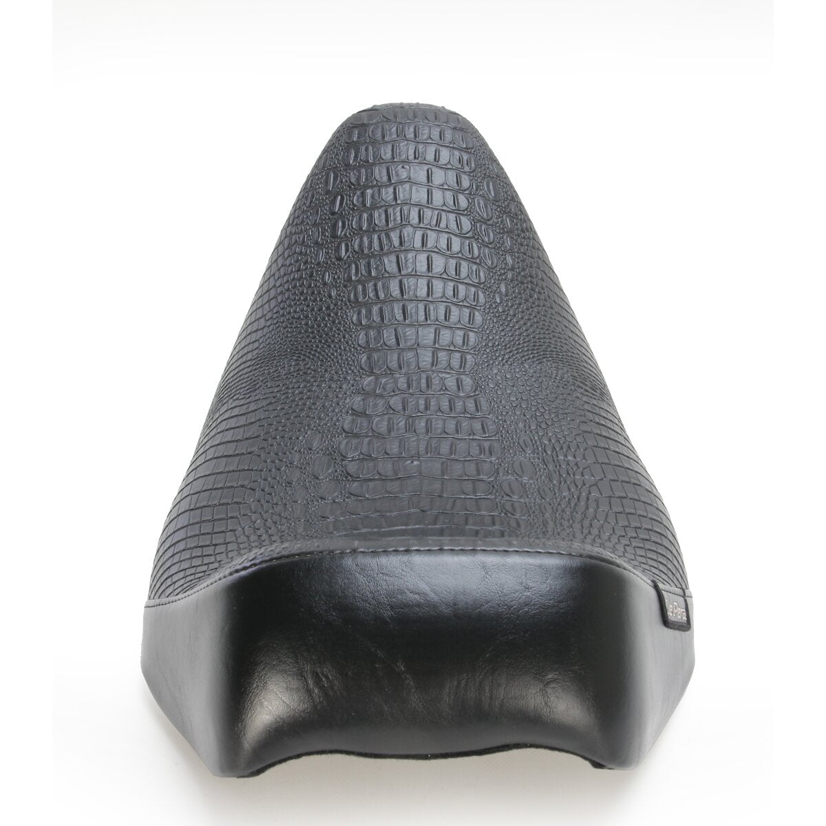 LE PERA Bare Bones Solo Seat - Croc - Black - Touring '08-'23