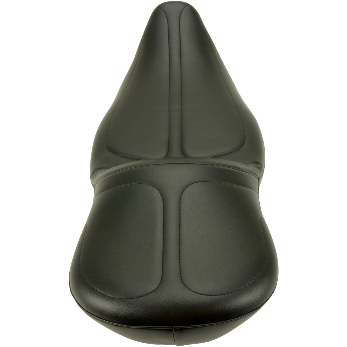 LE PERA Maverick Daddy Long Legs Seat - Black - Stitched - Touring '08-'23