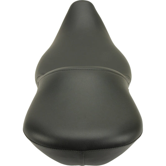 LE PERA Maverick Daddy Long Legs Seat - Black - Smooth - Touring '08-'23