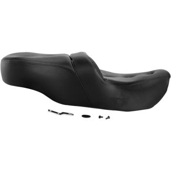 SADDLEMEN Pillow-Top Roadsofa™ Seat - Black - Touring '99-'07