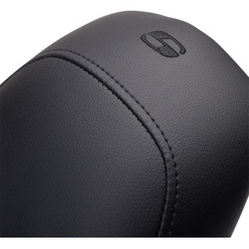 SADDLEMEN S3 Super Slammed Seat - Solo - Black - Softail '07-'17