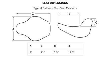 SADDLEMEN Dominator Solo Seat - w/o Backrest - Black w/ Silver Stitching - Softail '06-'17