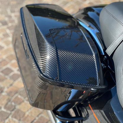 Carbon Visionary Next Generation Carbon Fiber Saddle Bags + Lids