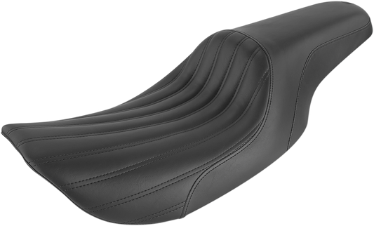 SADDLEMEN Knuckle Profiler™ Seat - Black - Touring '97-'07
