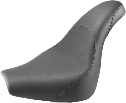SADDLEMEN Seat - Profiler™ - Black - Smooth - Softail '18-'20