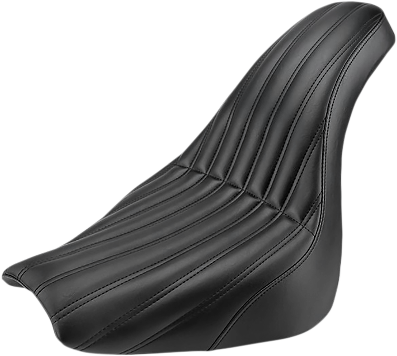 SADDLEMEN Knuckle Profiler™ Seat - Black - Softail '18-'20