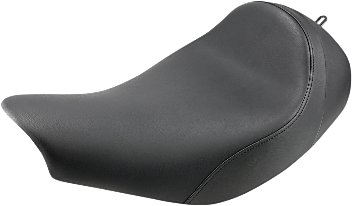 SADDLEMEN Renegade Solo Seat - Black - Smooth - '14-'19 INDIAN