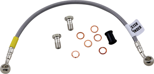 GBRAKES Brake Line Kit - Rear - Stainless Steel - YZF-R3 '15-'23