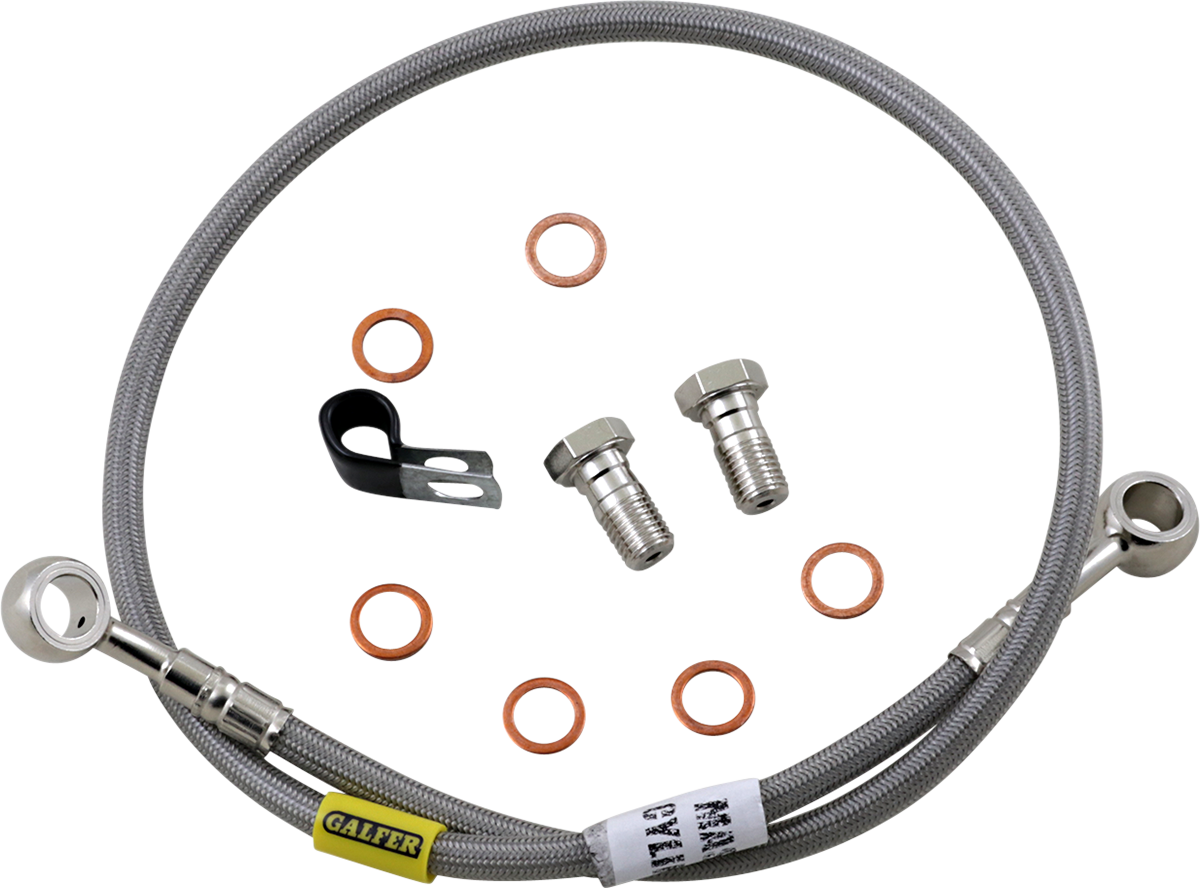 GBRAKES Brake Line Kit - Front - Stainless Steel - YZF-R3 '15-'23