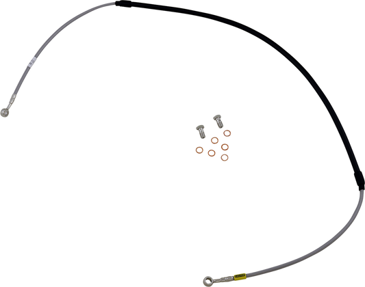 GBRAKES Complete Brake Line Kit - Front - Stainless Steel - XR400R '96-'04