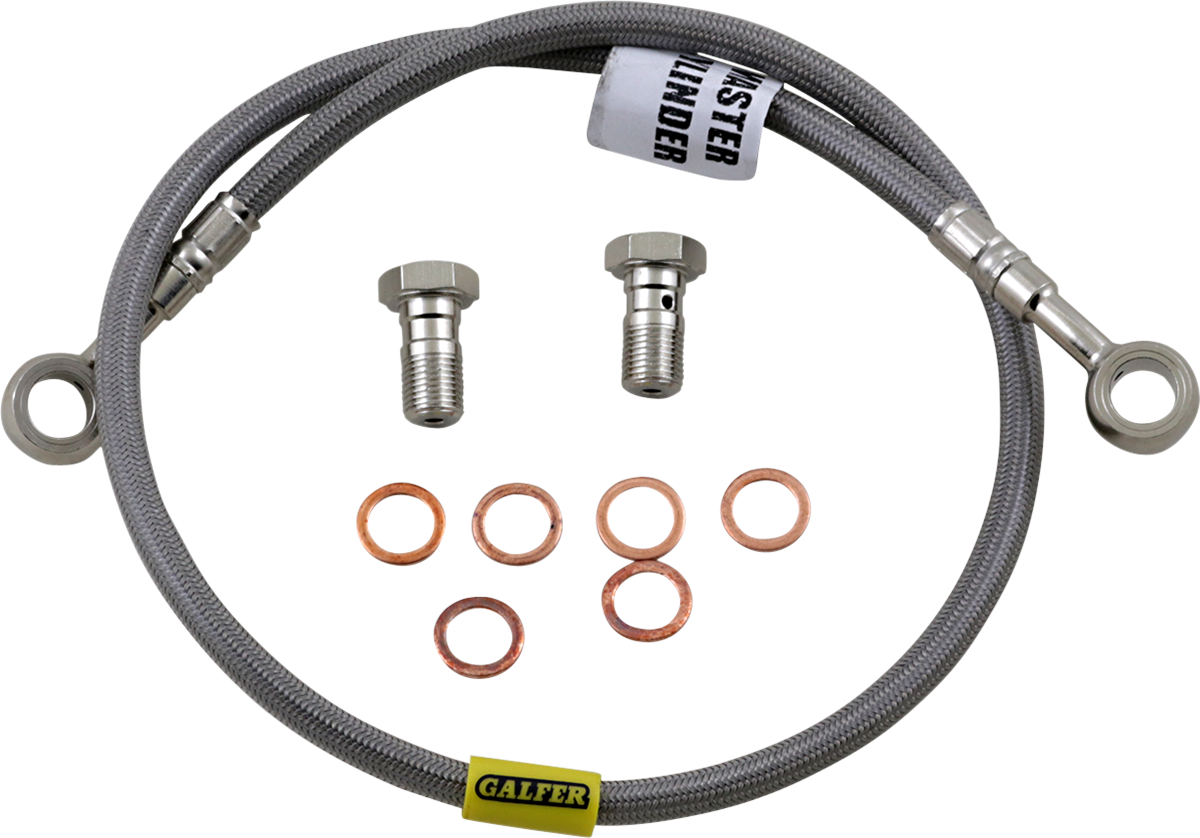 GBRAKES Brake Line Kit - Rear - Stainless Steel - GSX-R750 '94-'03