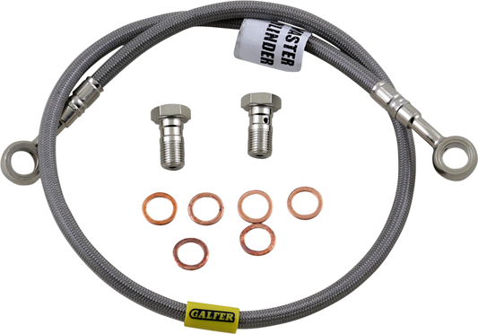 GBRAKES Brake Line Kit - Rear - Stainless Steel - GSX-R750 '94-'03