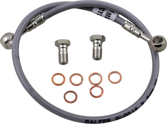 GBRAKES Brake Line Kit - Rear - Stainless Steel - YZF-R1 '98-'01